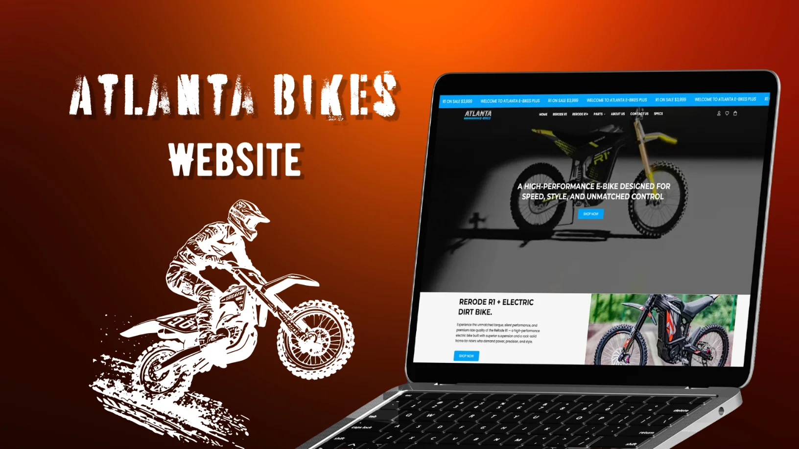 WIX E-Bike Ecommerce Store