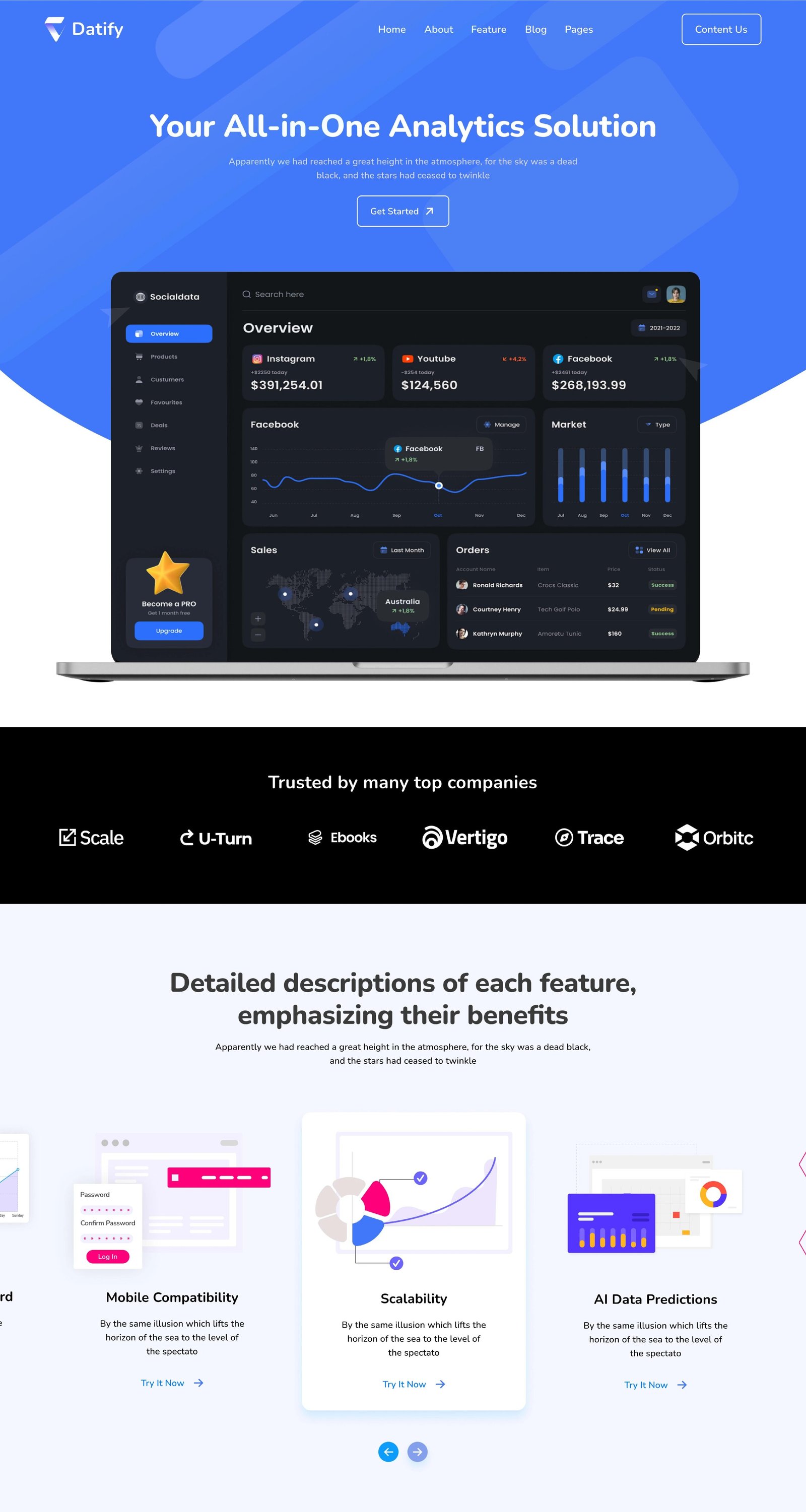 Datify Web Preview 1