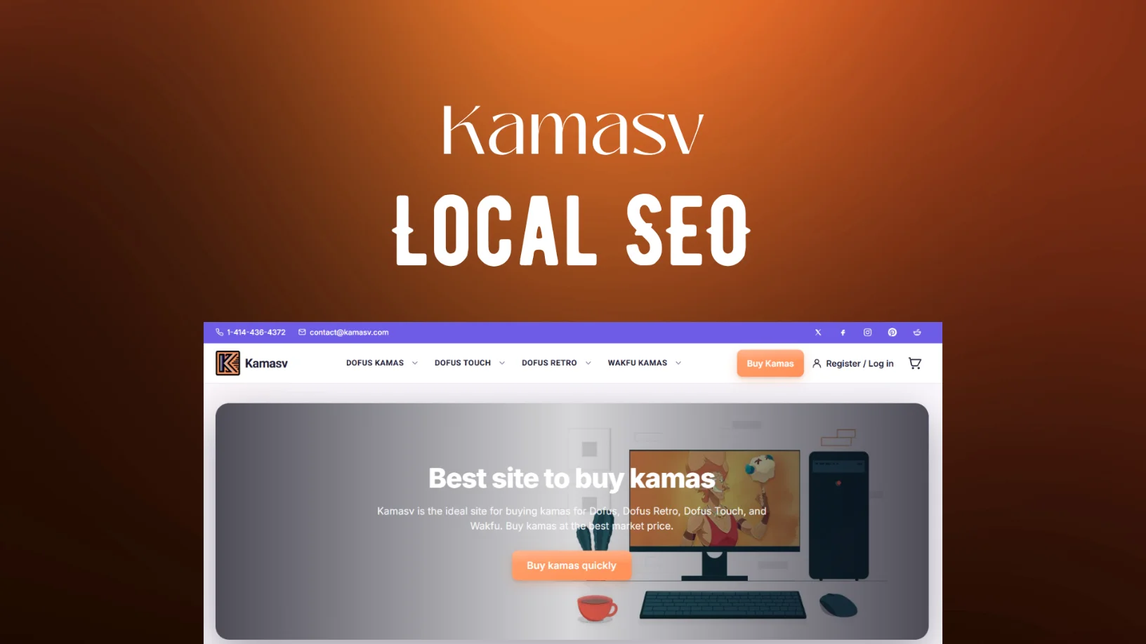 KamasV SEO Campaign